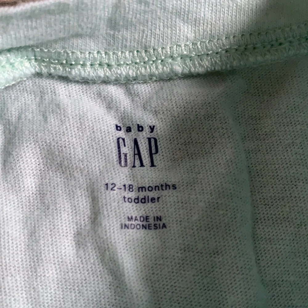 Gap aqua gauze baby doll shirt